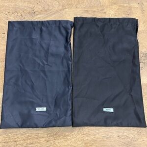 PRADA shoe dust bags
